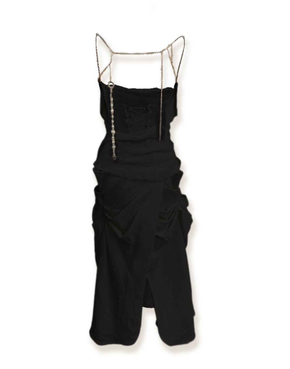 bound by chains sleeveless dress