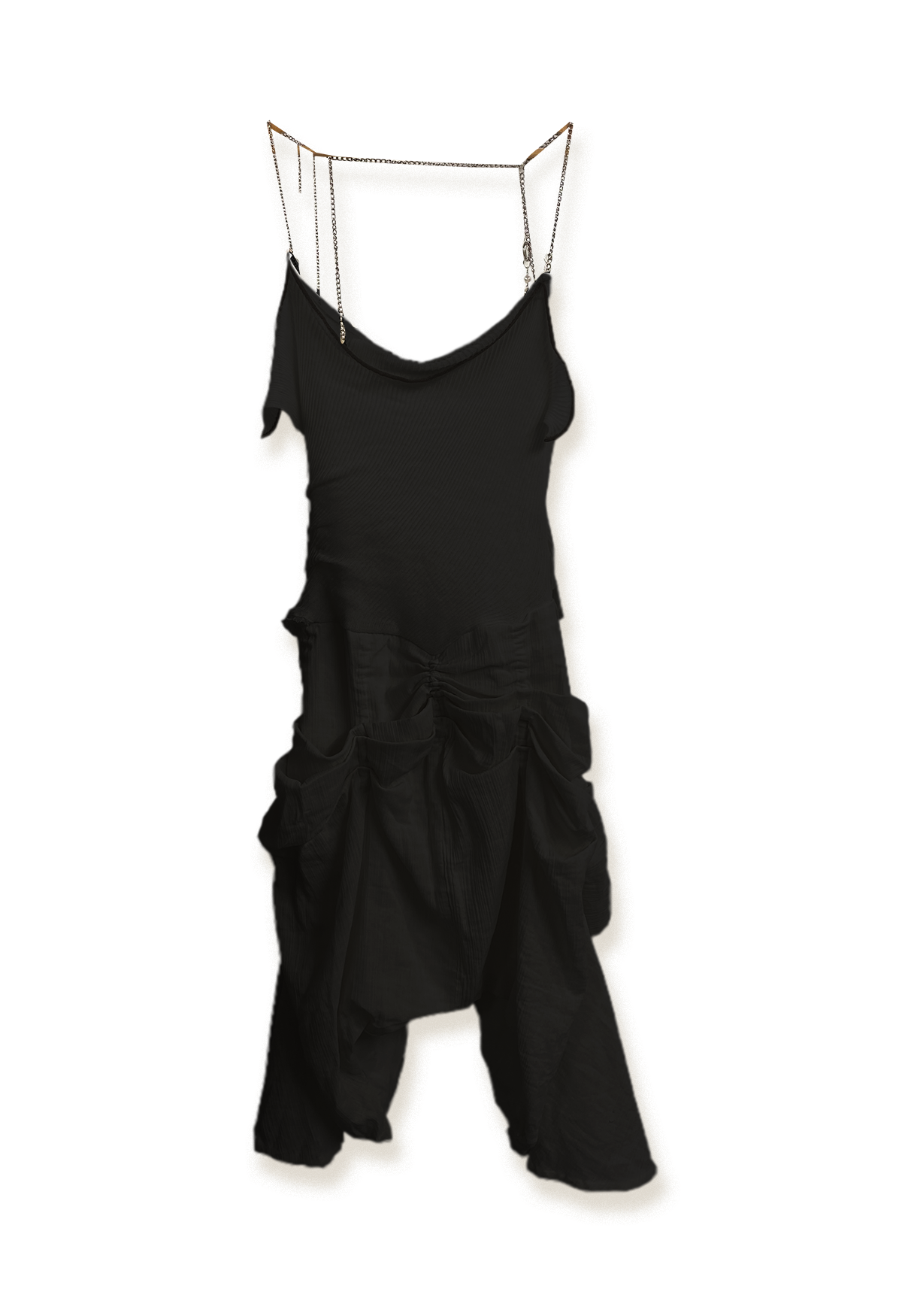 bound by chains sleeveless dress