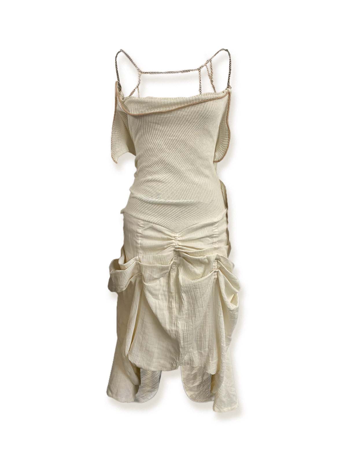 bound by chains sleeveless dress