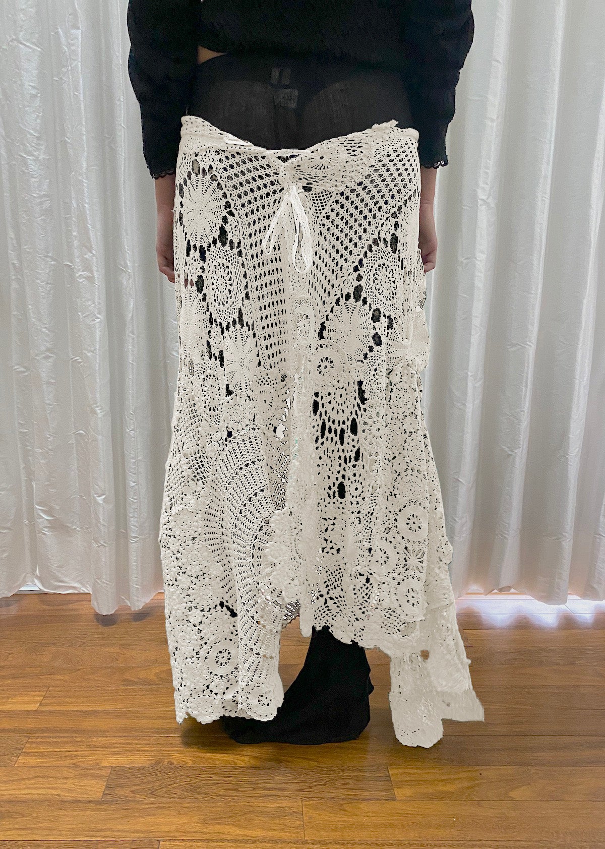 Crochet Wrap Skirt