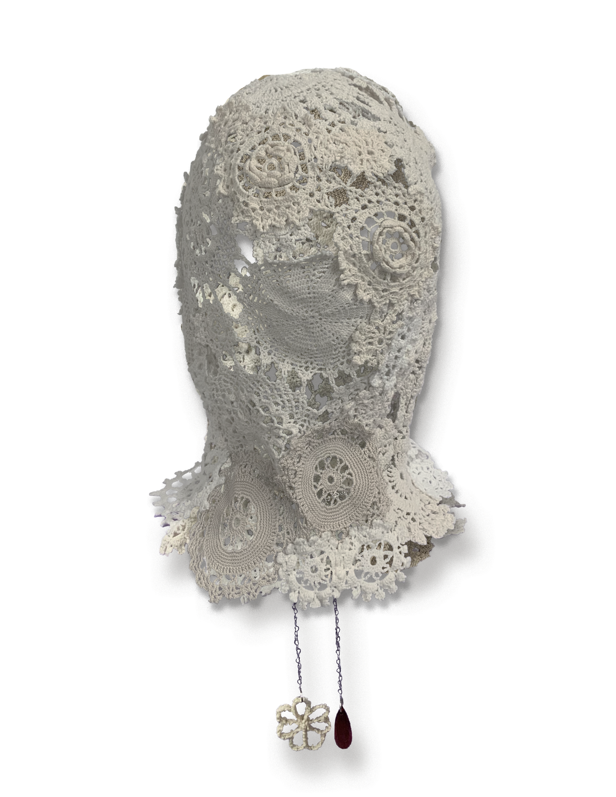 Crochet Lace Balaclava