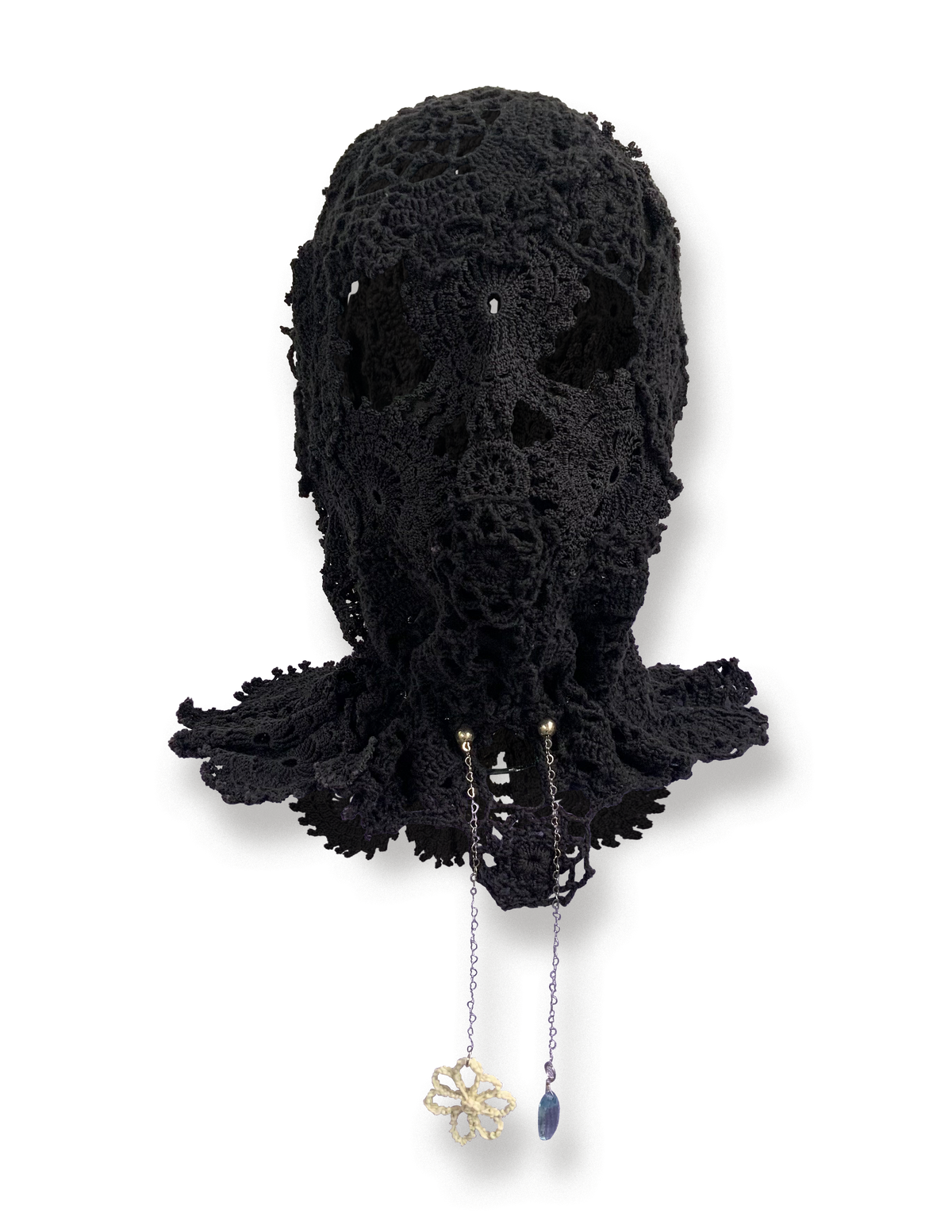 Crochet Lace Balaclava